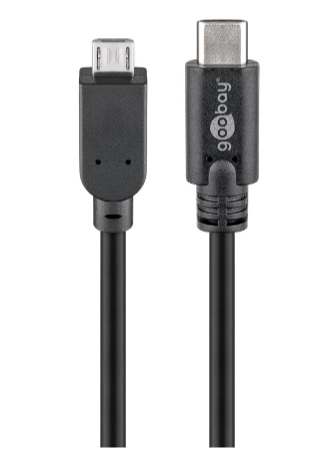 USB 2.0 kabal USB-C na Micro-B 2.0, GooBay