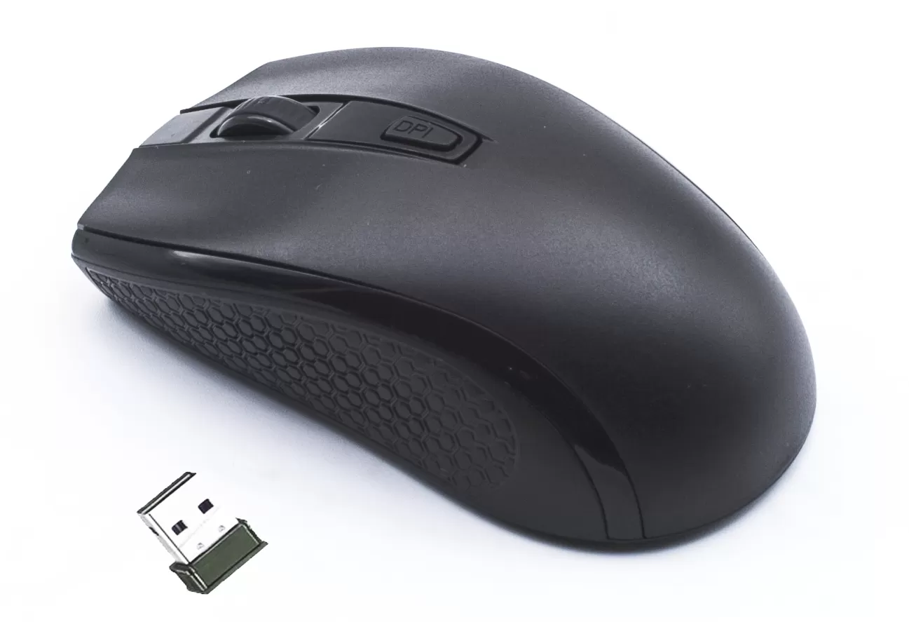 Wireless optical mouse, black