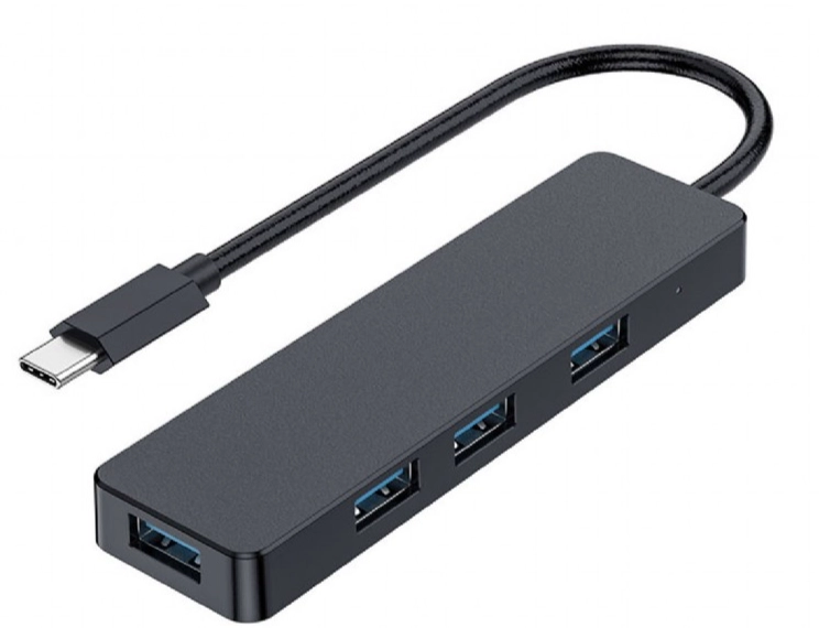 Type-C hab sa 4 porta, USB 3.1, Gembird