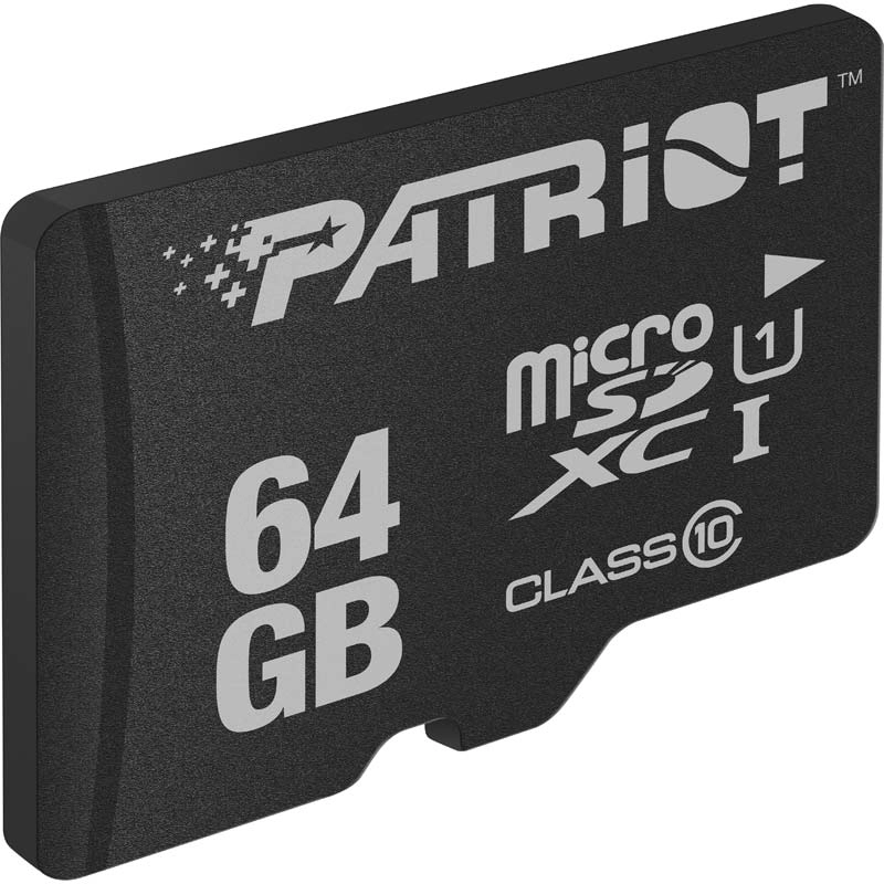 Patriot MEMORY CARD 64GB MicroSD